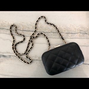 Zara quilted handbag